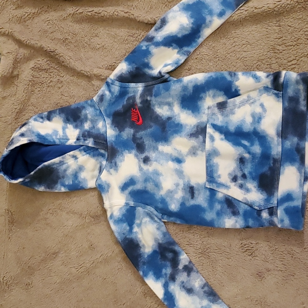Nike - Toddler Boy Tie-dyed Hoodie - Sz 5T